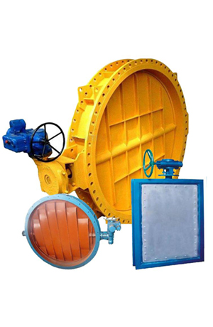 Flue Gas Butterfly Valve