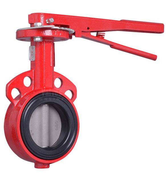 shield wafer resilient seated butterfly valve