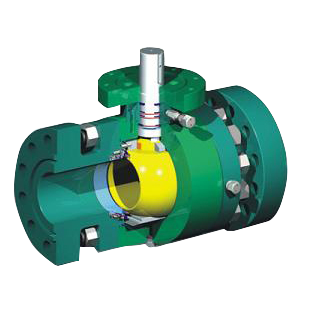 PTFE Seated Trunnion Ball Valve
