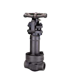 Forged steel gate valve 1/2inch 800lb with stem extension handwheel operated