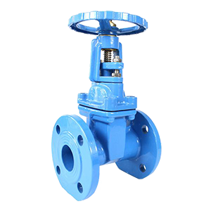 rising stem metal seated casting iron gate valve 8in 150lb flanged end with handwheel
