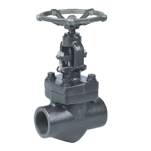 Bolted bonnet type forged steel 3/4in 800lb globe valve threaded end
