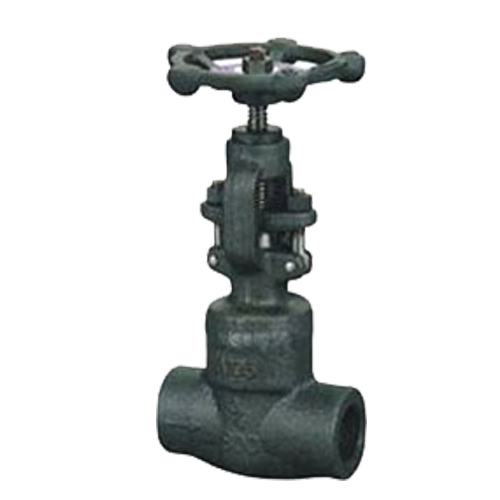Welded bonnet type forged steel 1in 800lb globe valve threaded end