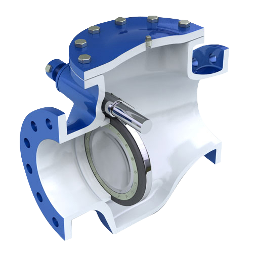 Swing type check valve 8inch 300lb stainless steel flange end