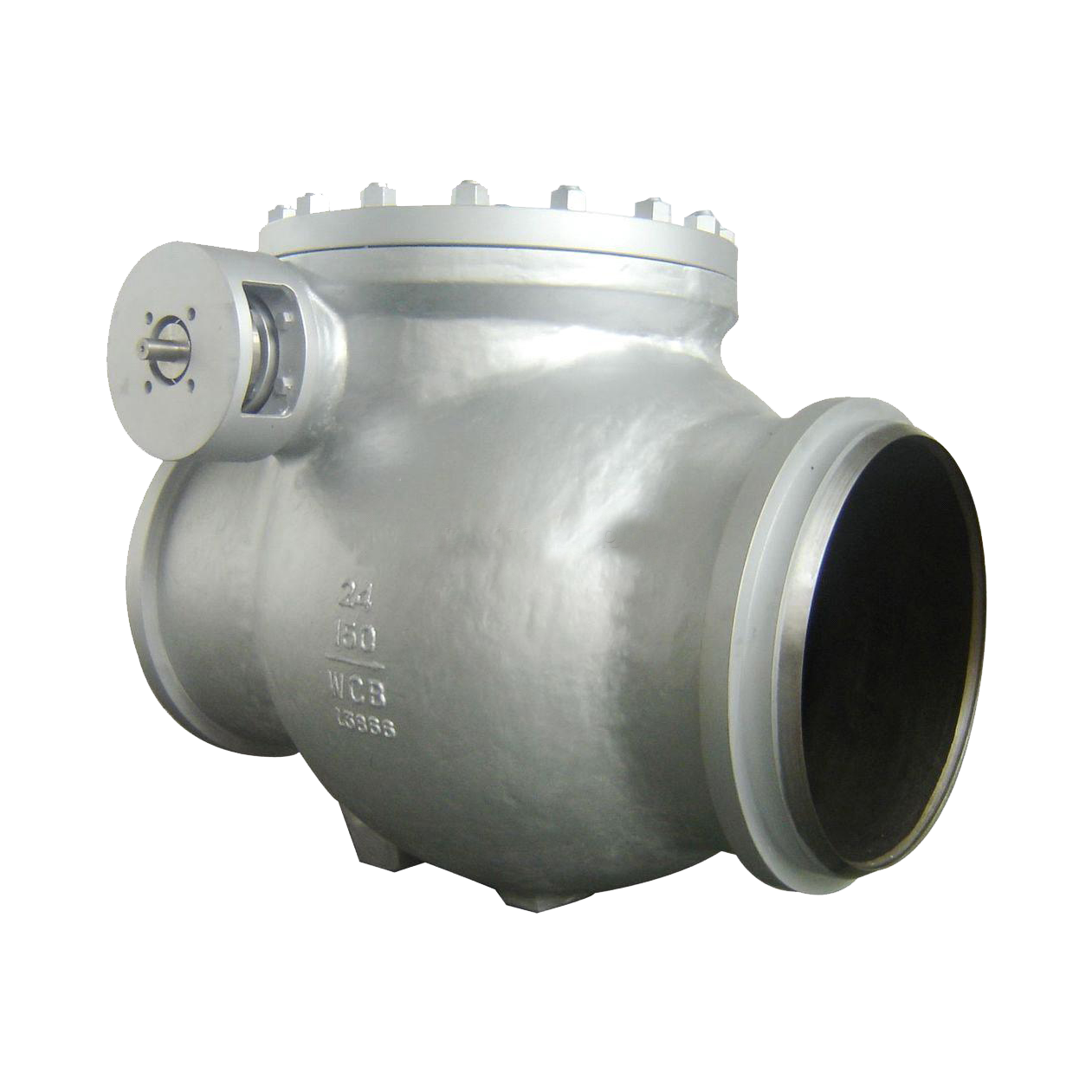 Swing type check valve stainless steel 20inch 150lb butt welded end