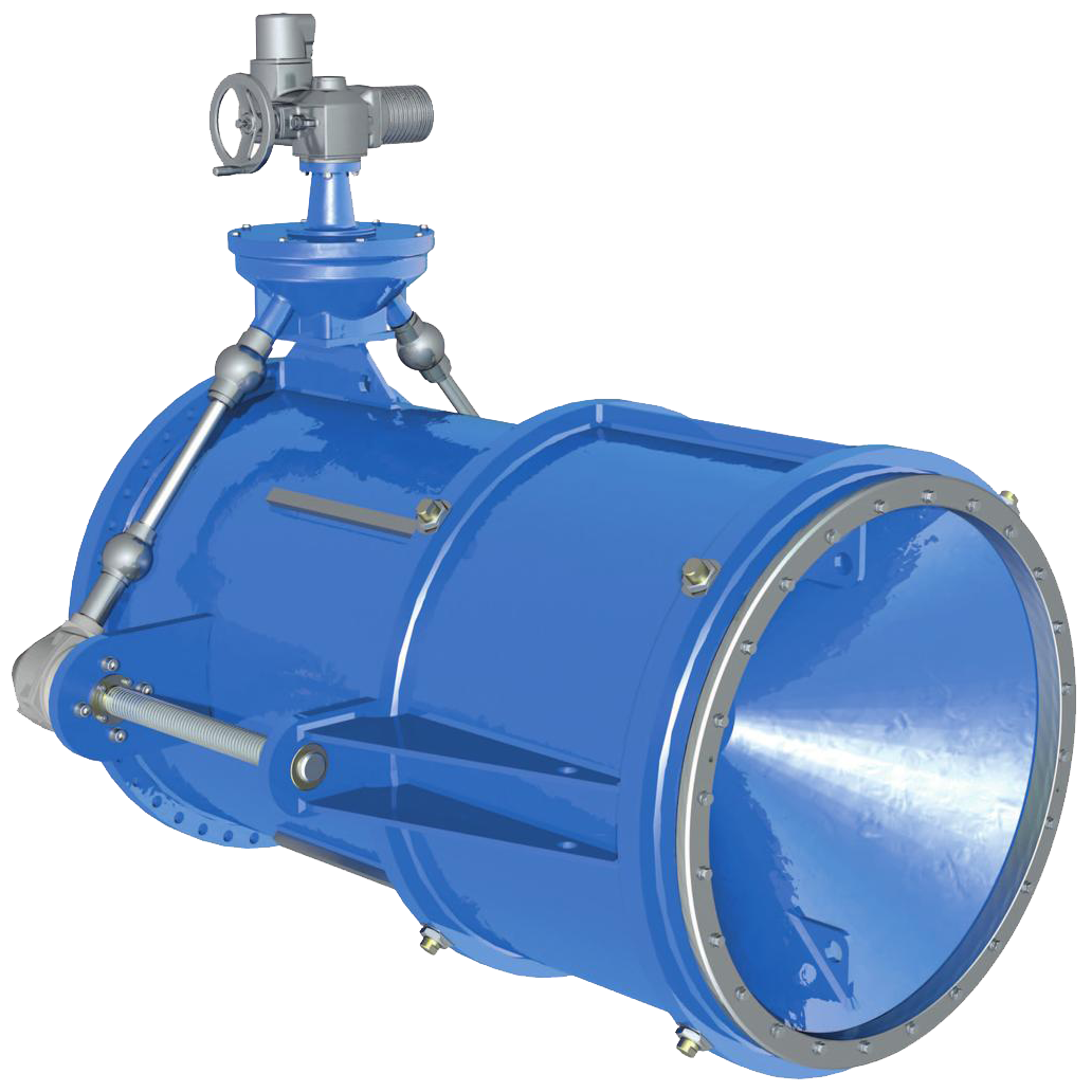 Shield Fixed Cone Discharge Valve - 40 inch 150LB Flanged Type